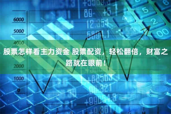 股票怎样看主力资金 股票配资，轻松翻倍，财富之路就在眼前！